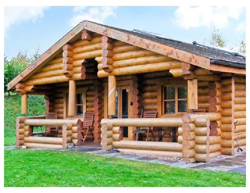 Short Break Holidays - Cedar Log Cabin- Brynallt Country Park